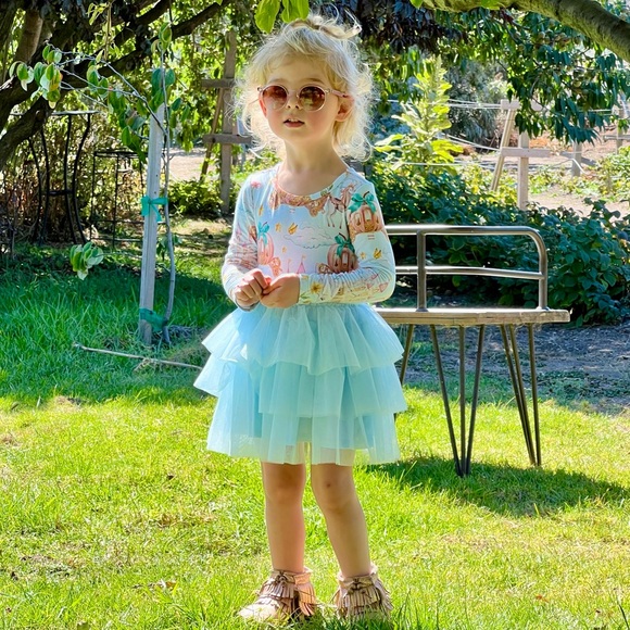 Posh Peanut Margaret Long Sleeve Tulle Dress - Picture 8 of 17